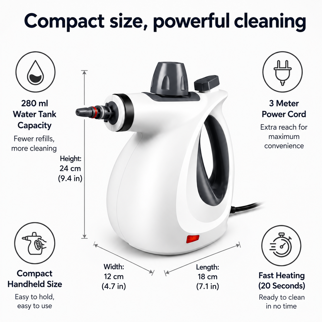 NordicSteam Pro™ - Make your home cleaner in no time.